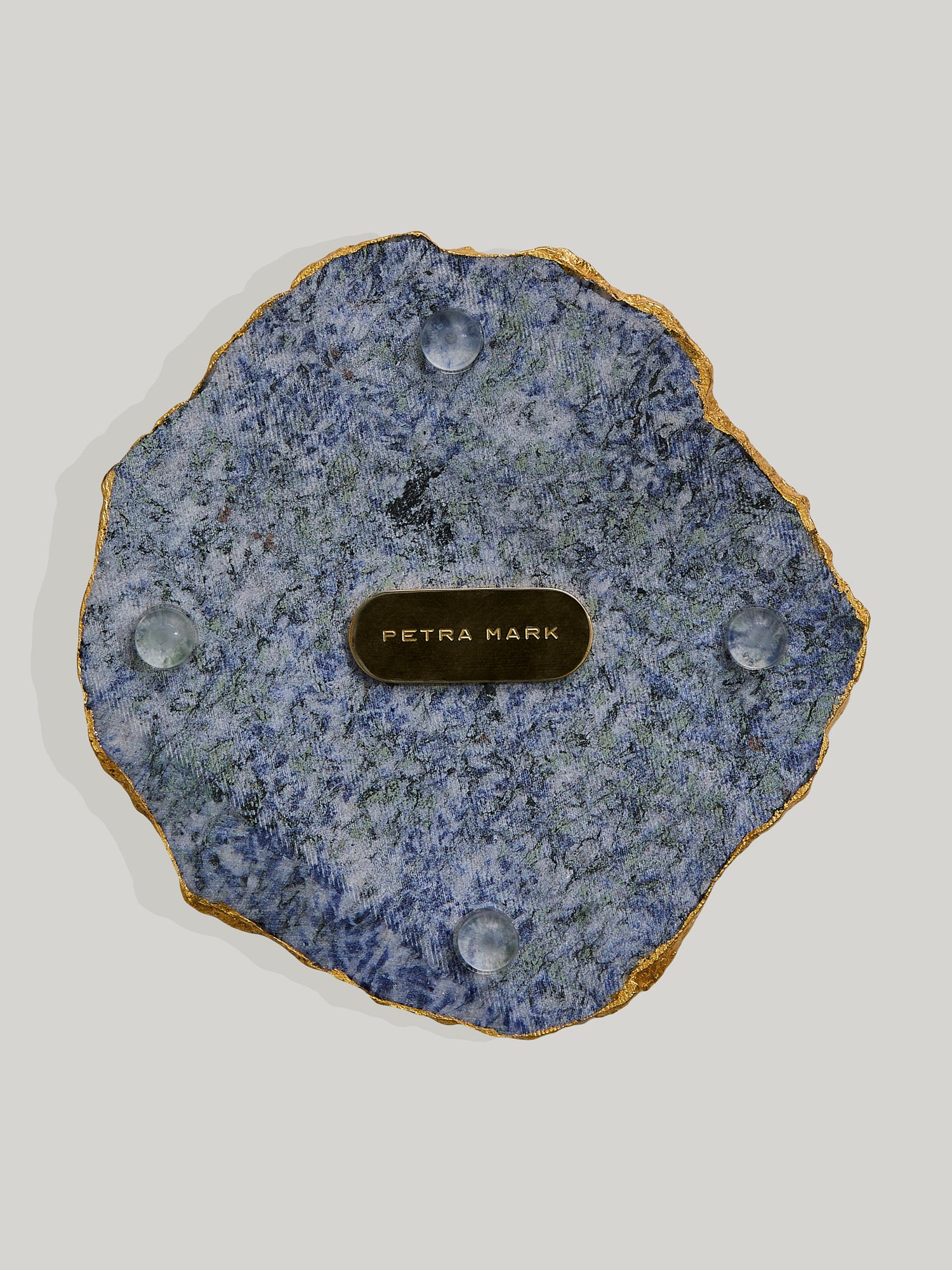 Marble coaster - Azul Bahia