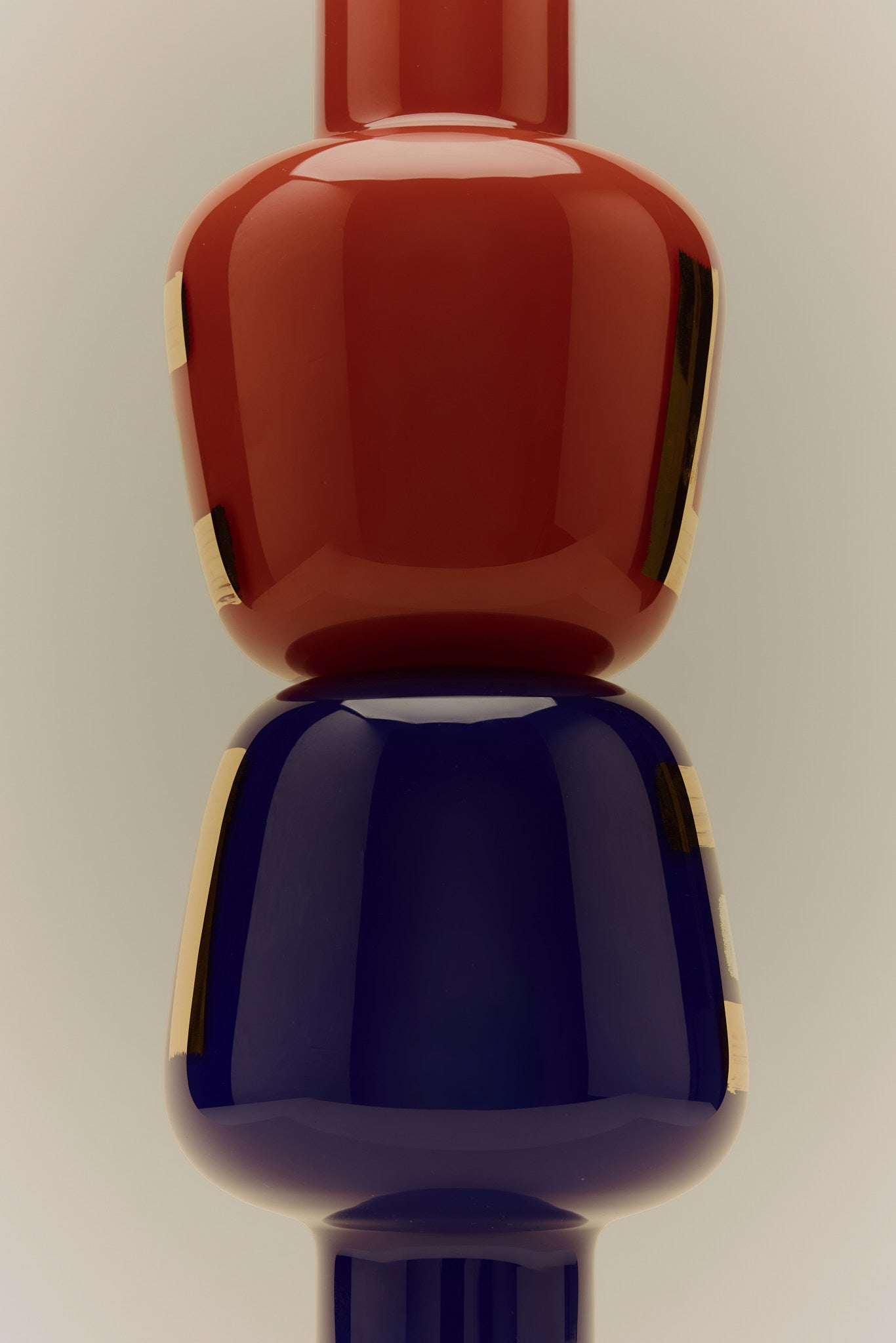 Unnamed Baby vase - Coral Red