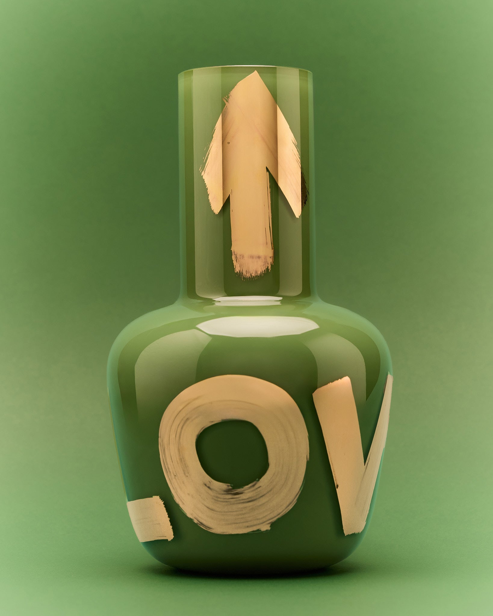 Unnamed Baby vase - Pea Green