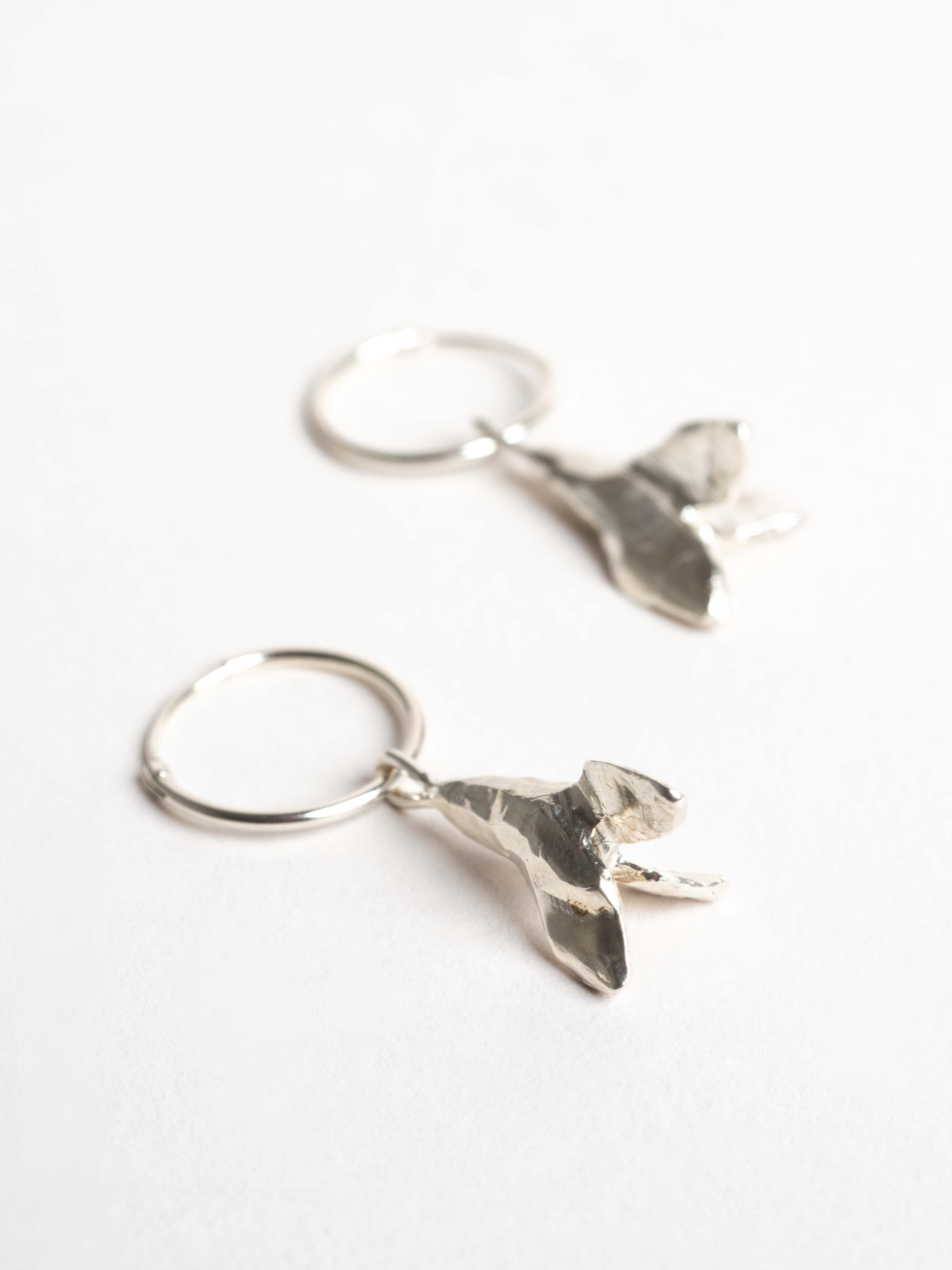 Flower earrings
