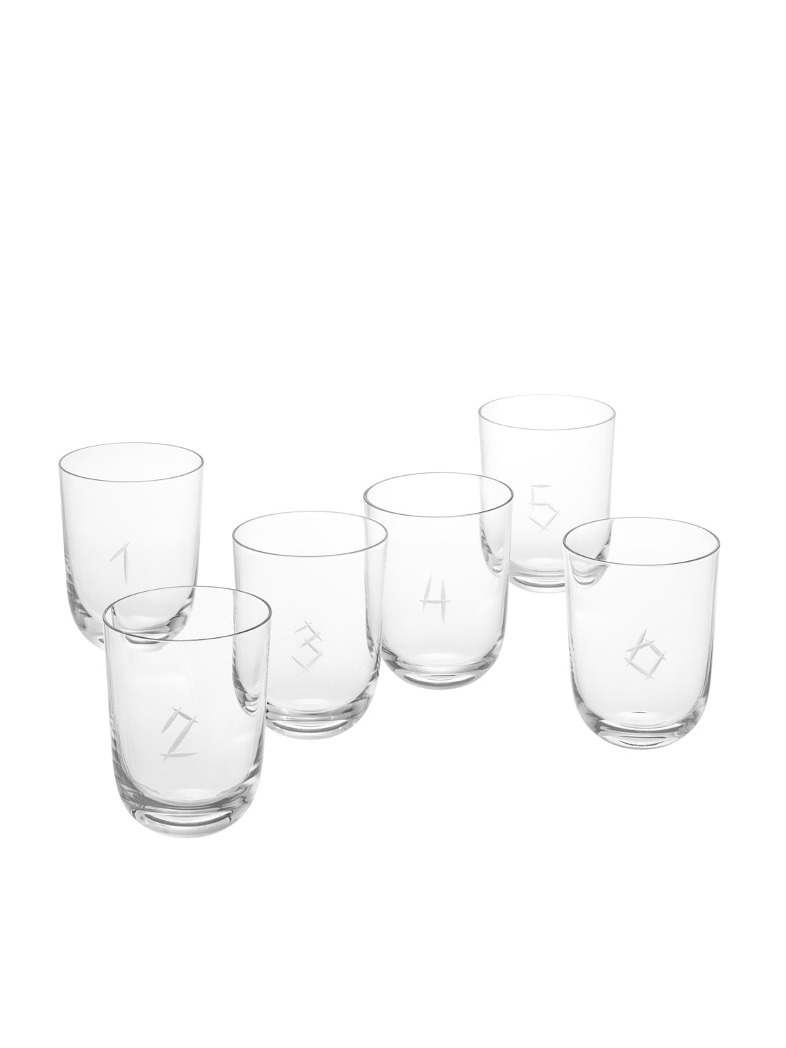 H20 karafa a sklenice