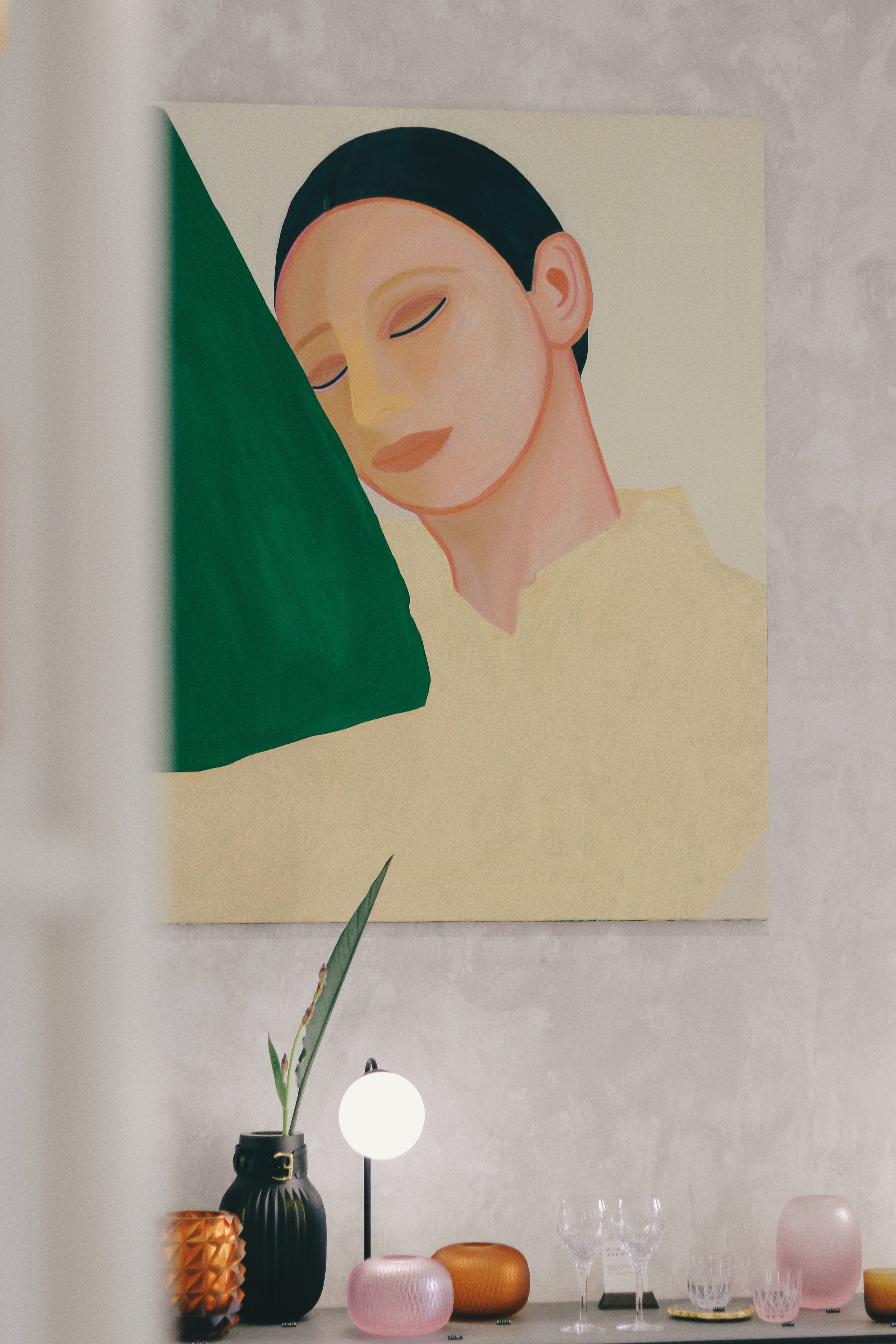 "Cradle of Light" painting