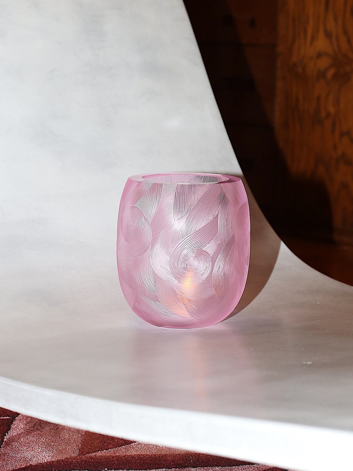 Eternal Flames vase 20 cm- pink