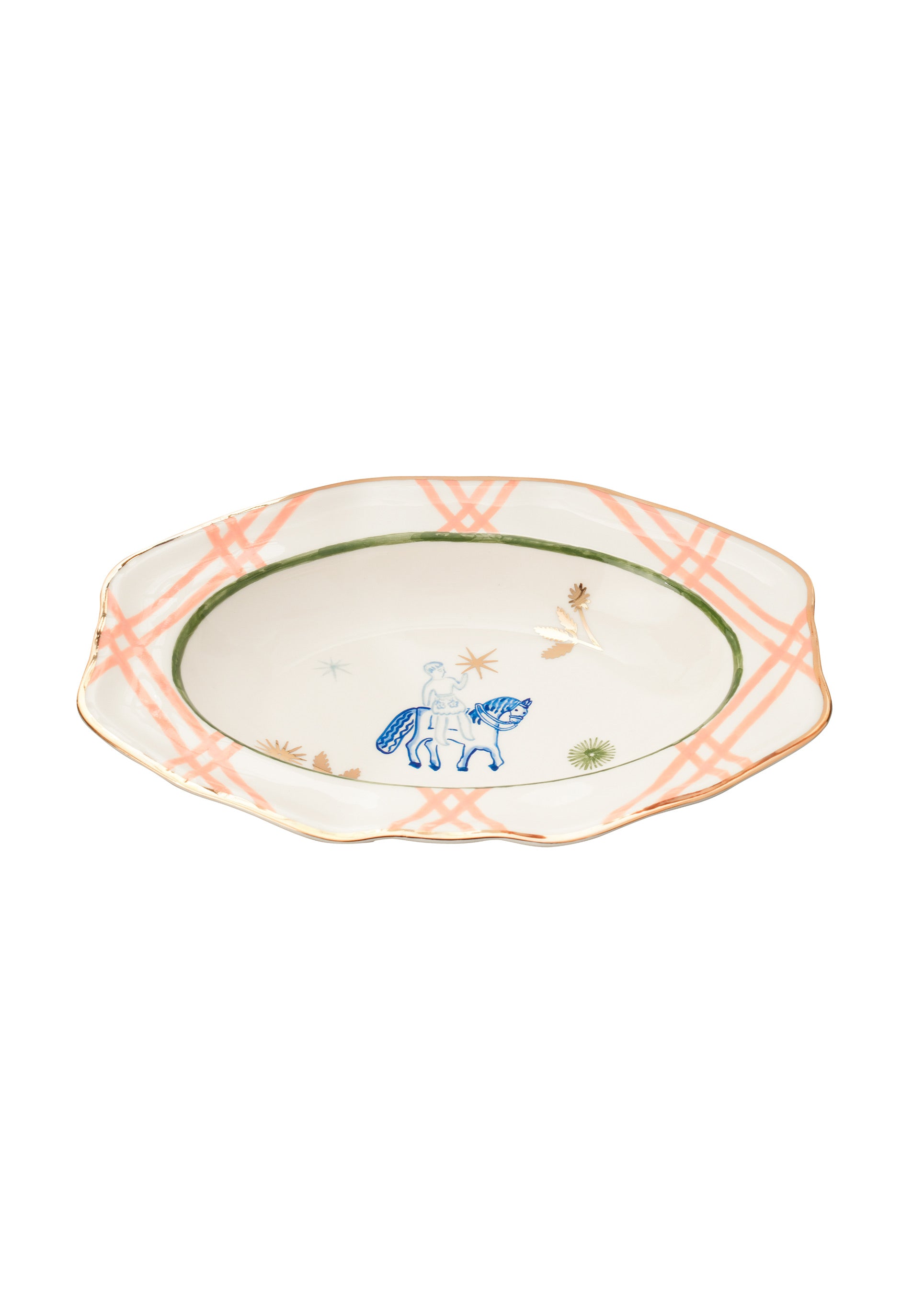 Horseman talíř s hvězdami