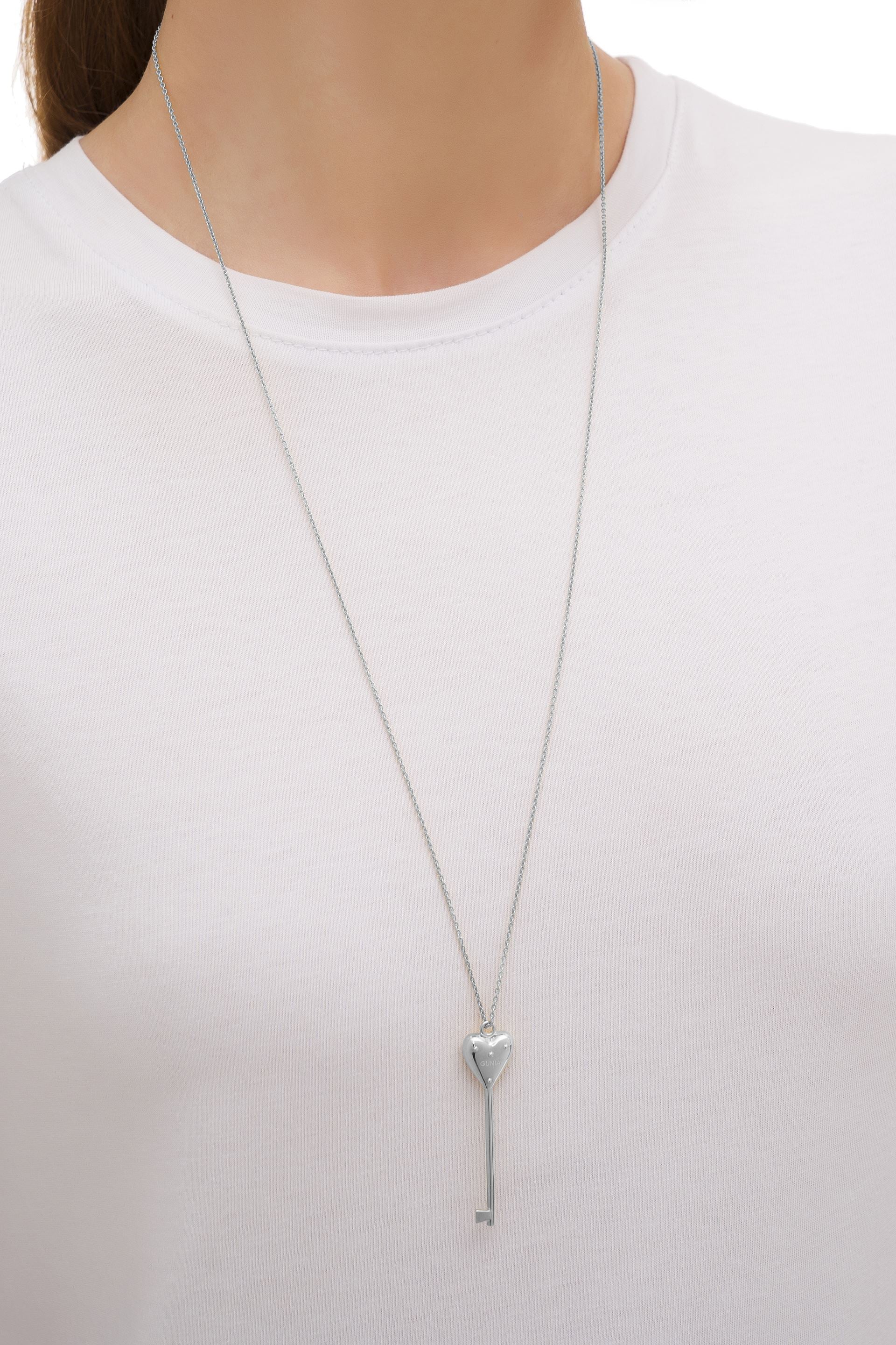 Key to the heart stříbrný přívěsek