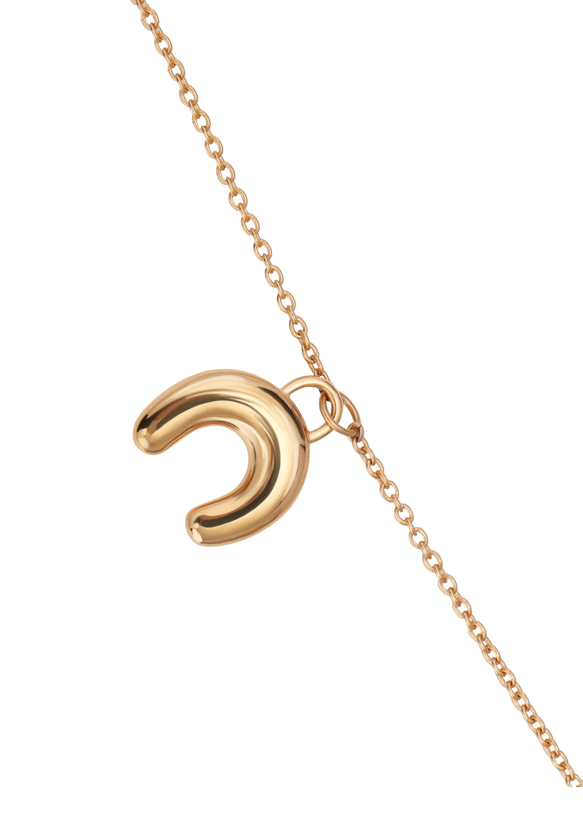 Přívěsek Lucky - pozlacený a se smaltem