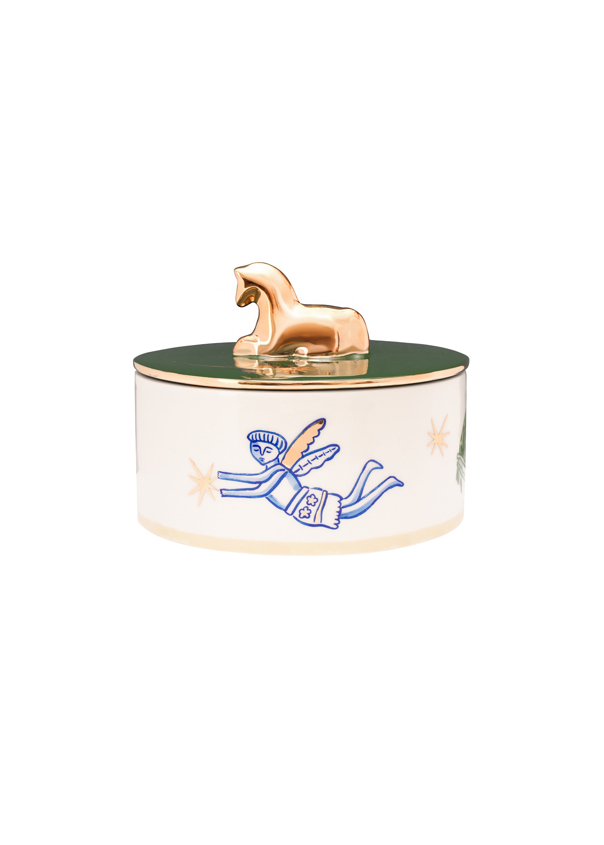 Konyk cukřenka s květinami