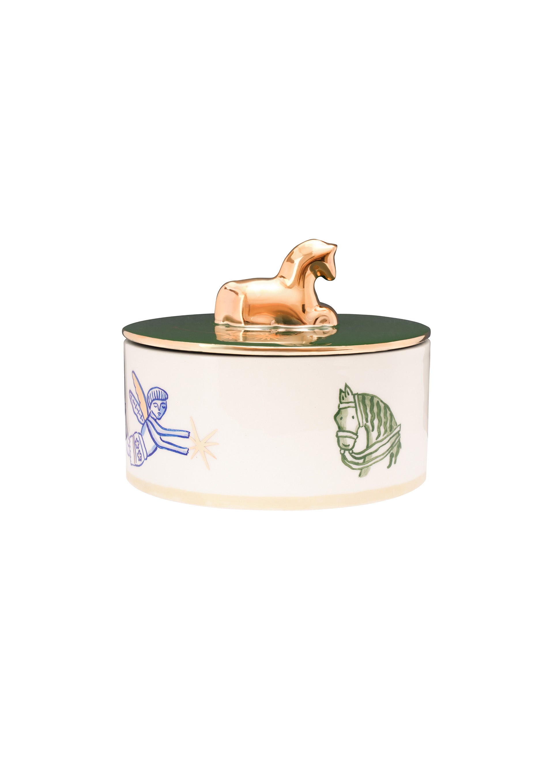 Konyk cukřenka s květinami