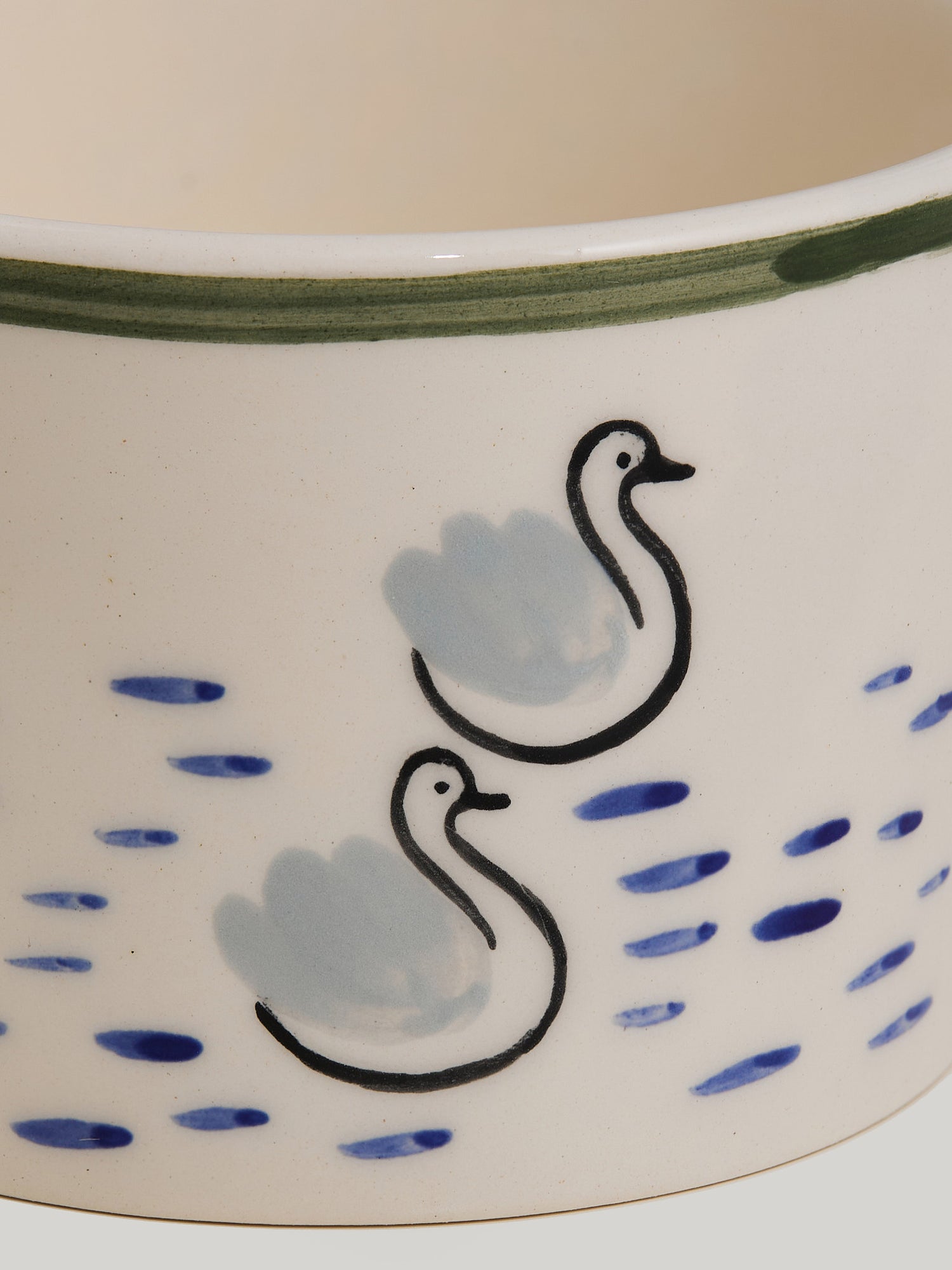 Pond cup with saucer