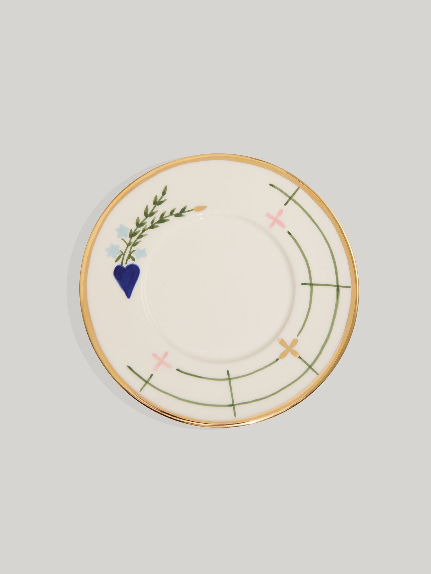 Naive cup with saucer