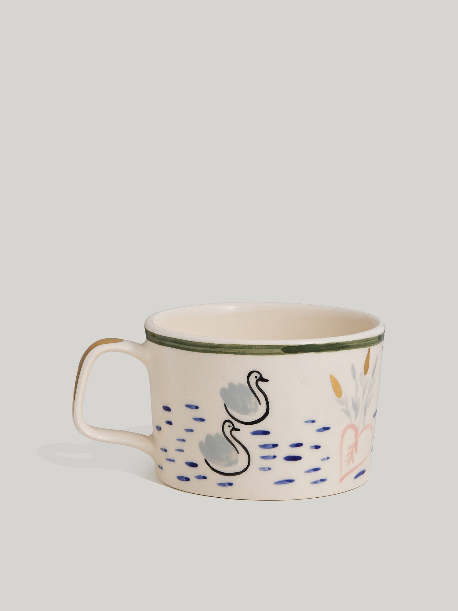 Pond cup with saucer