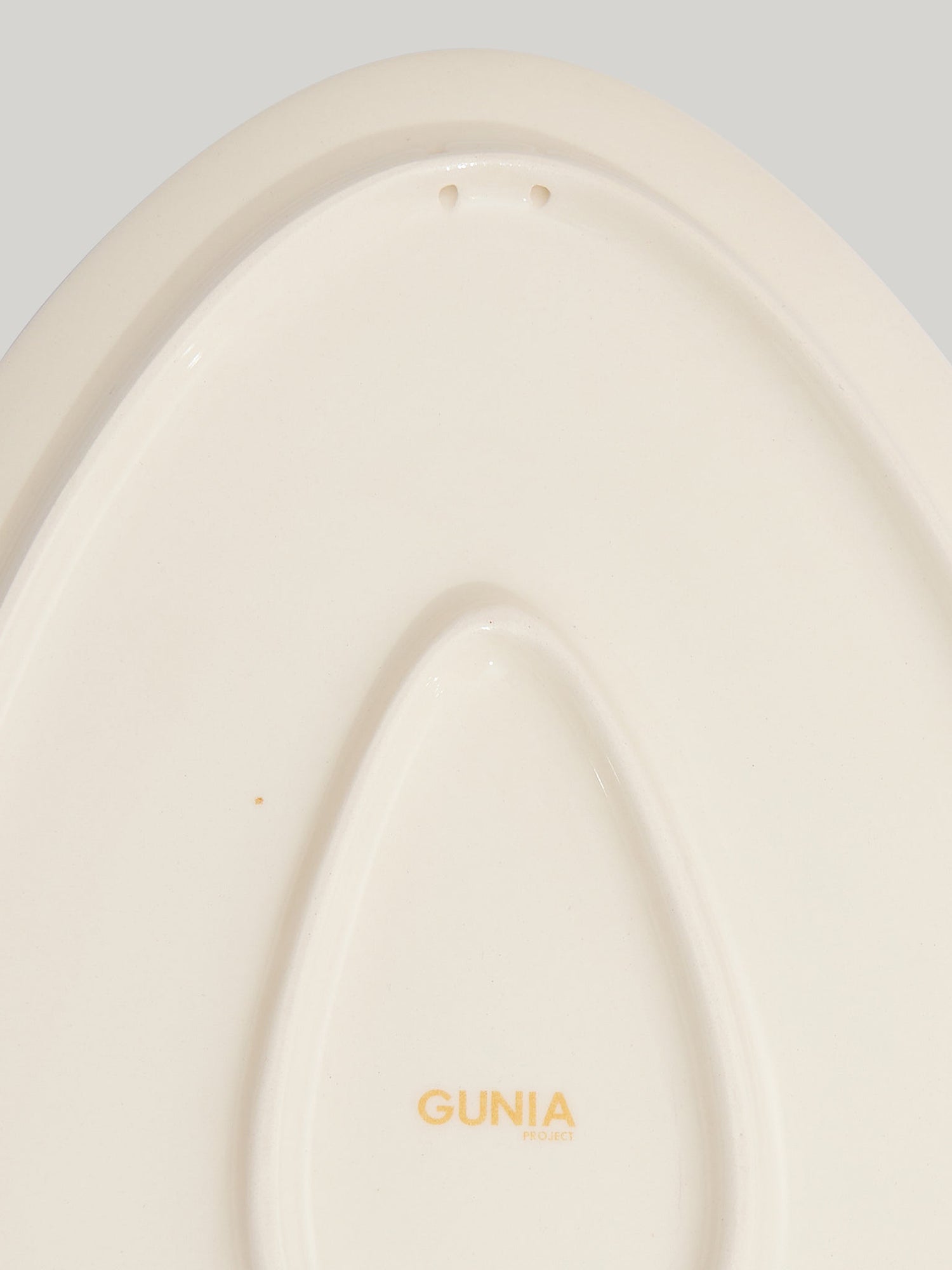 Naive pond oválný talíř