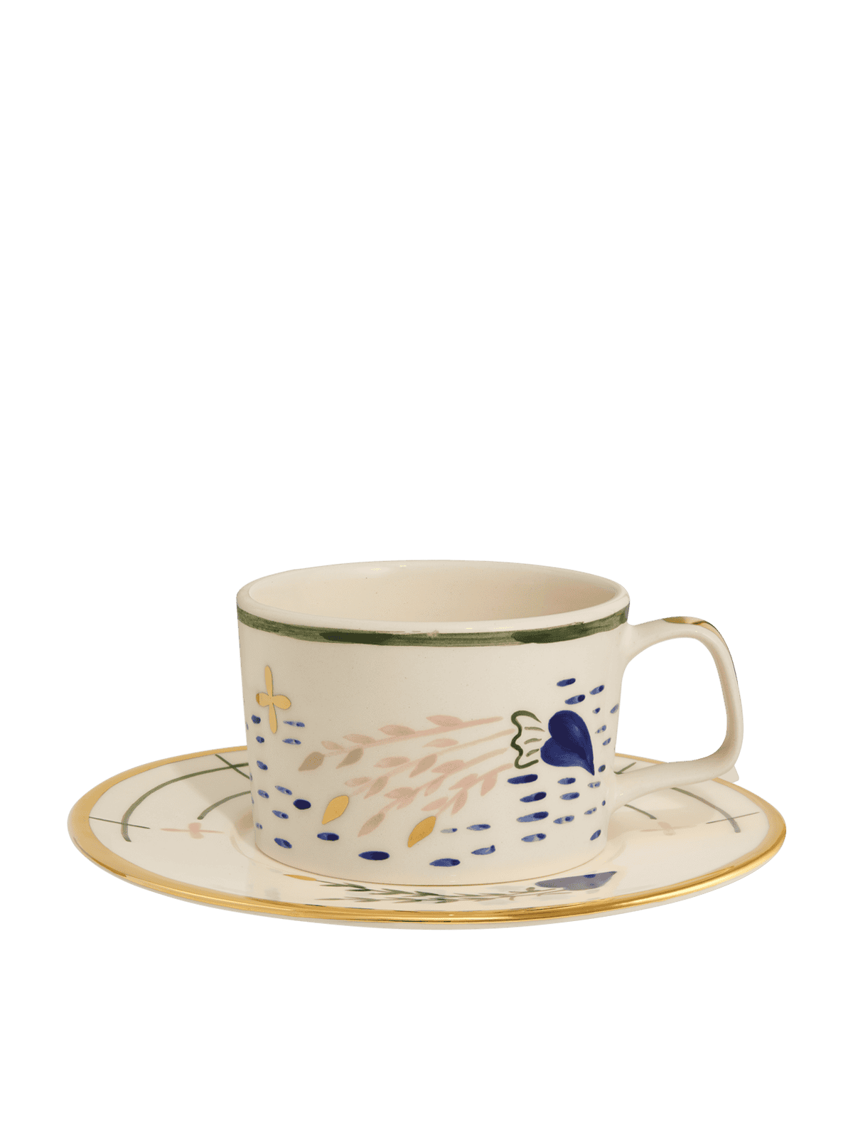 Pond cup with saucer