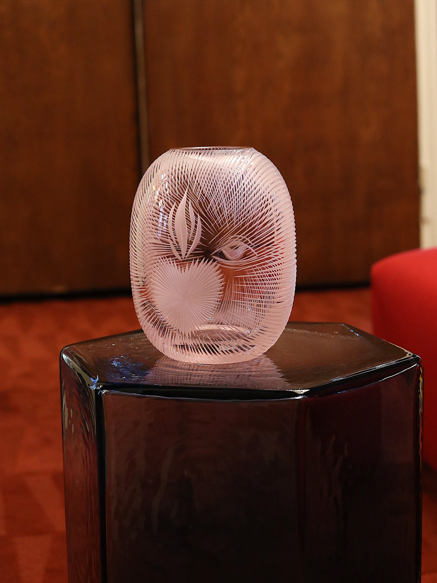 Sacred Bond váza 20 cm - růžová