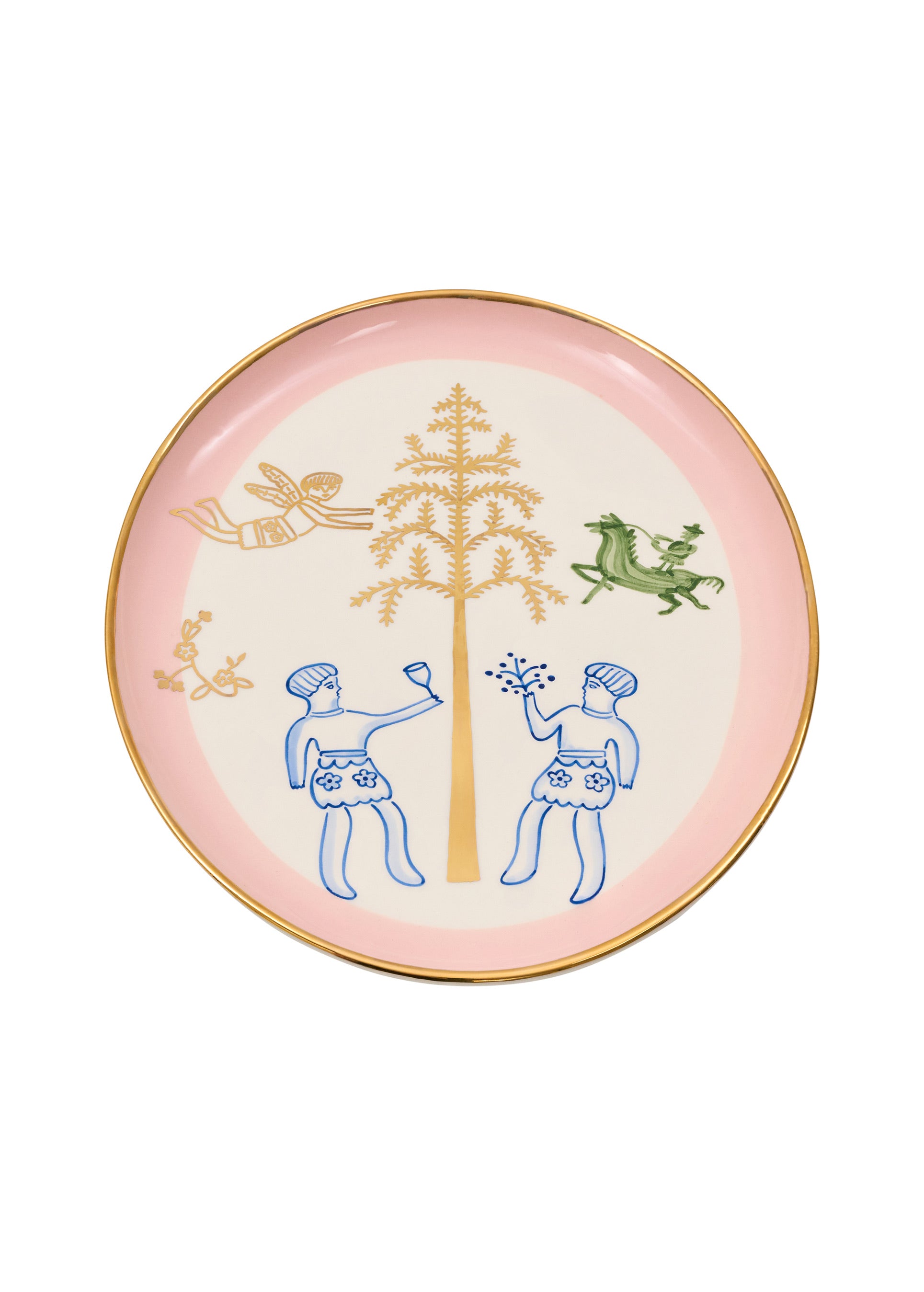 Vechornytsi ovalný talíř