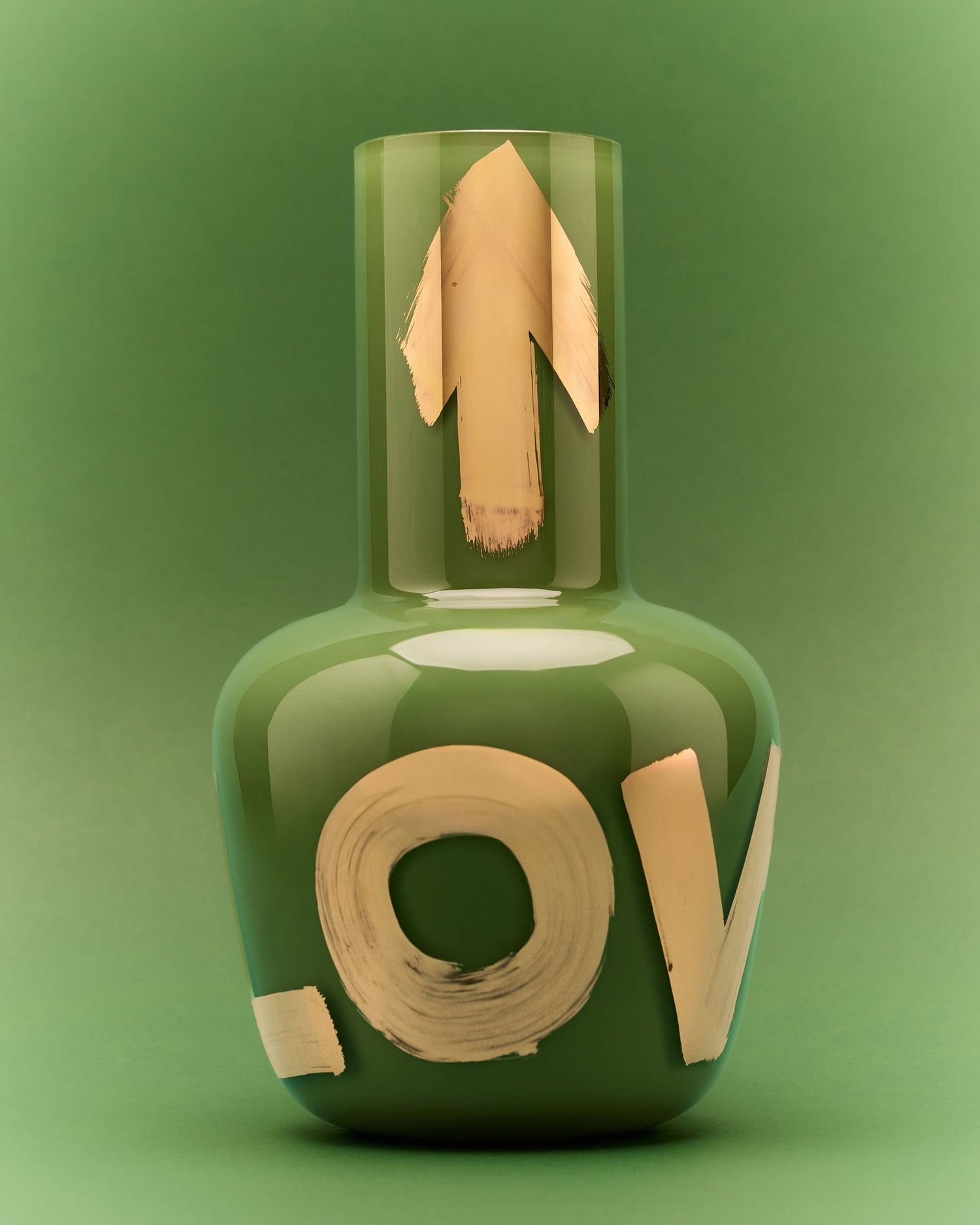 Unnamed Baby vase - Pea Green 