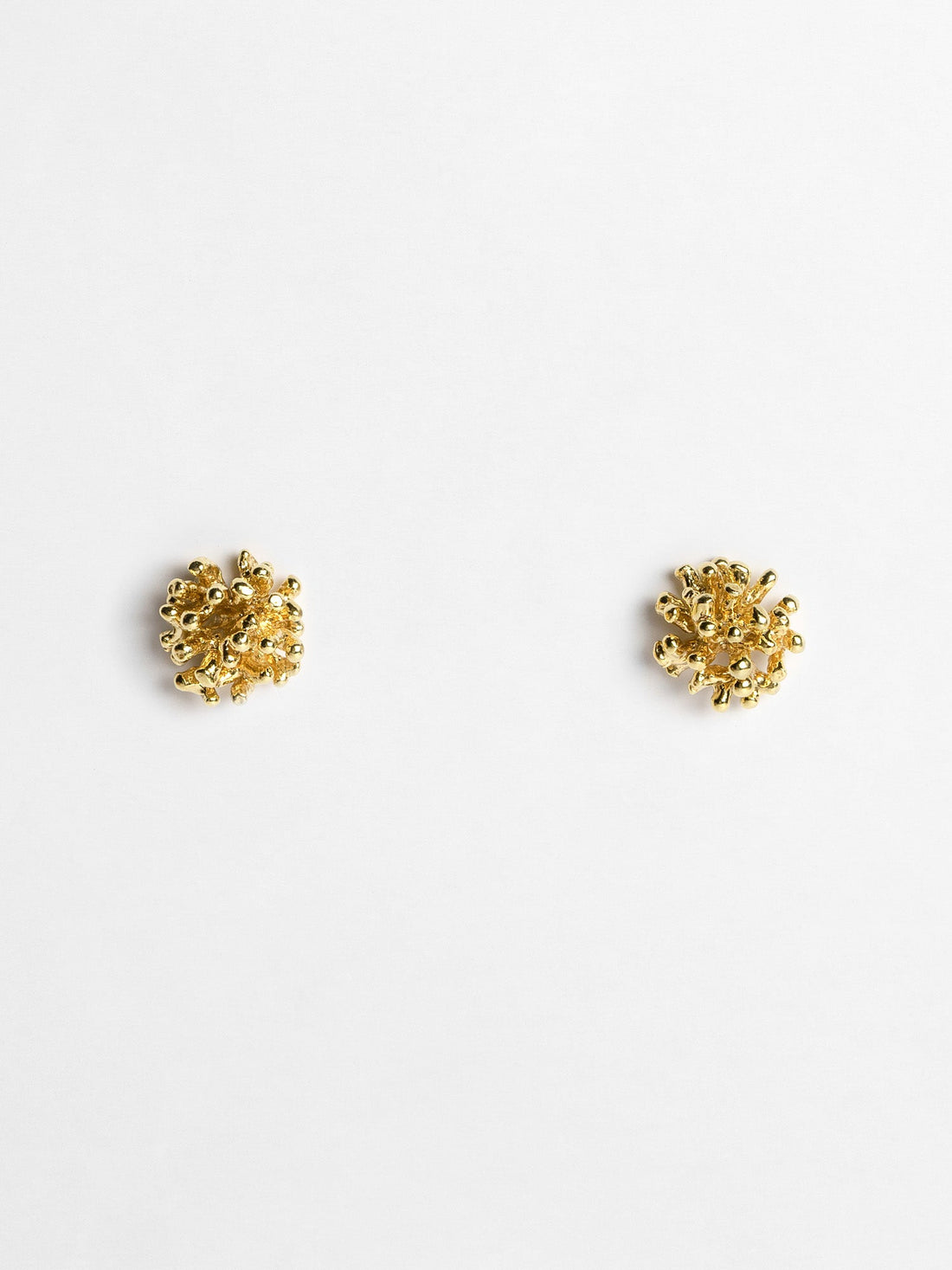 Coral earrings