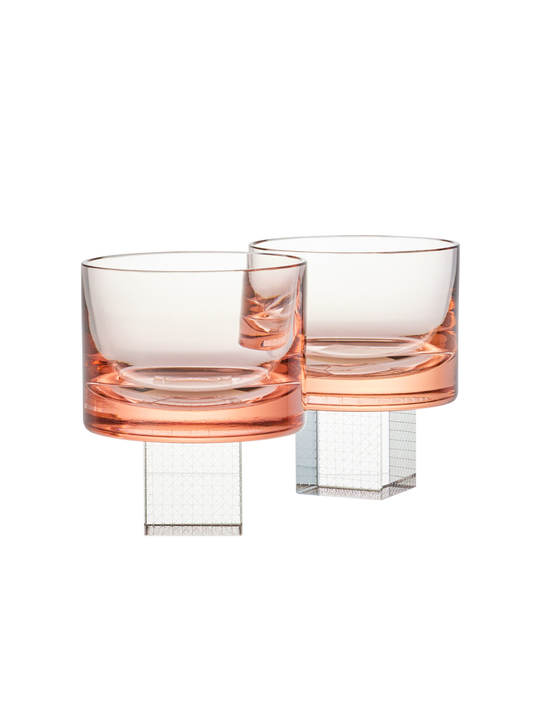 Rose Whiskey Cube glasses