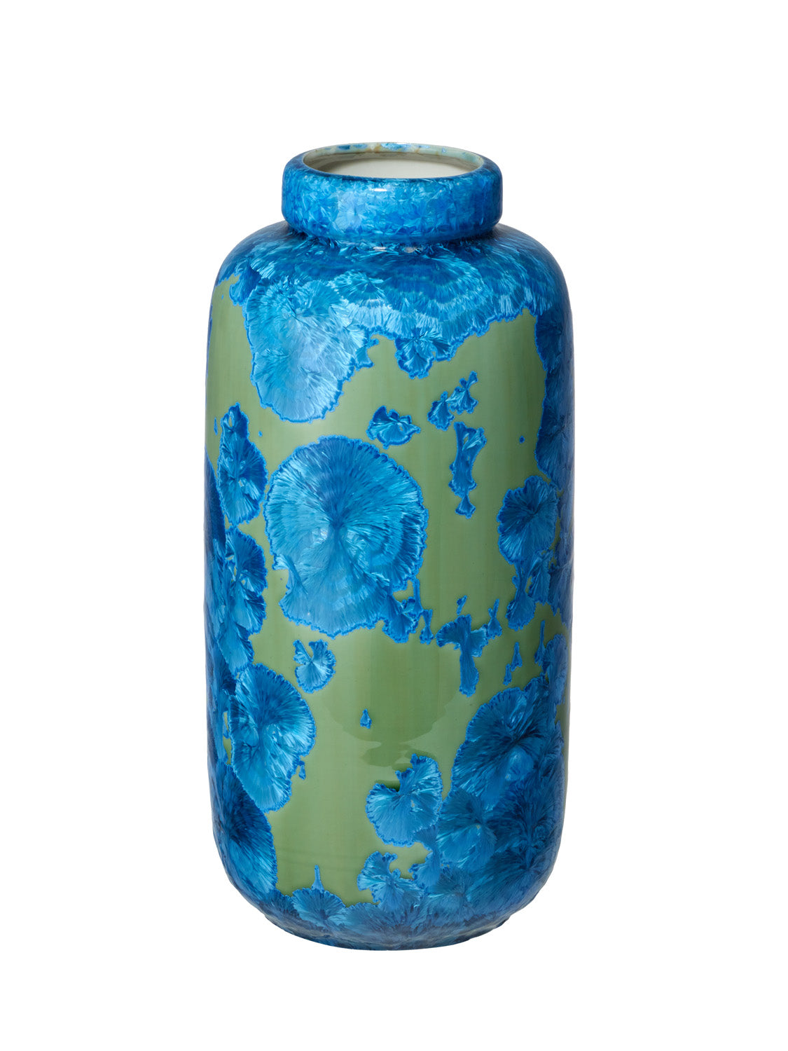 Crystalline III váza zelená