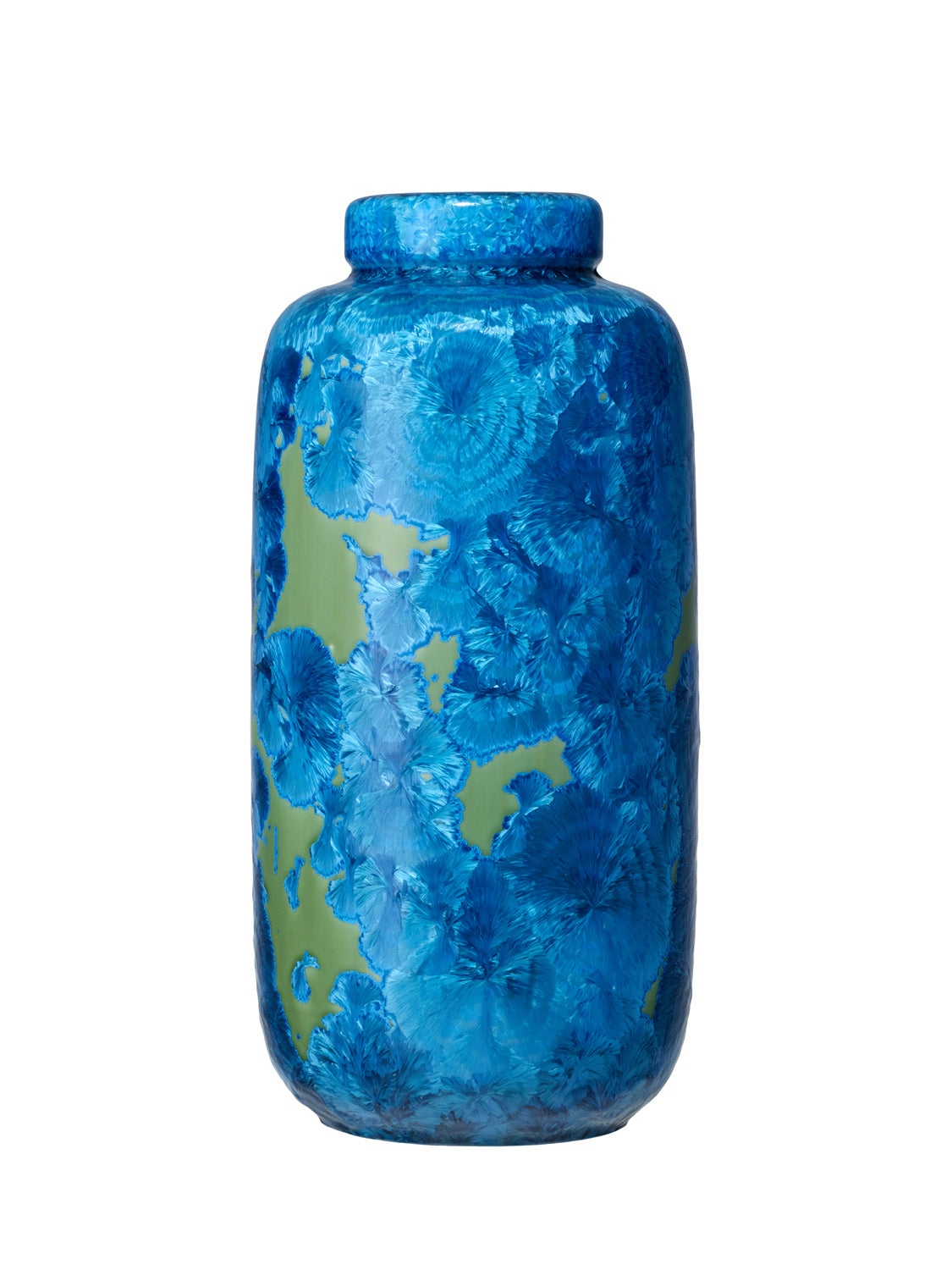 Crystalline III váza zelená