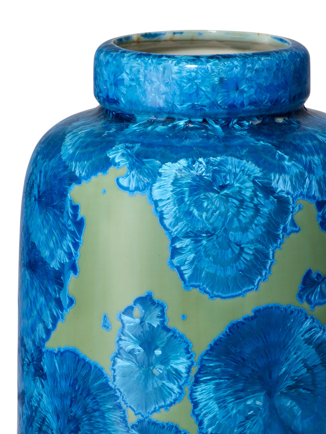 Crystalline III váza zelená