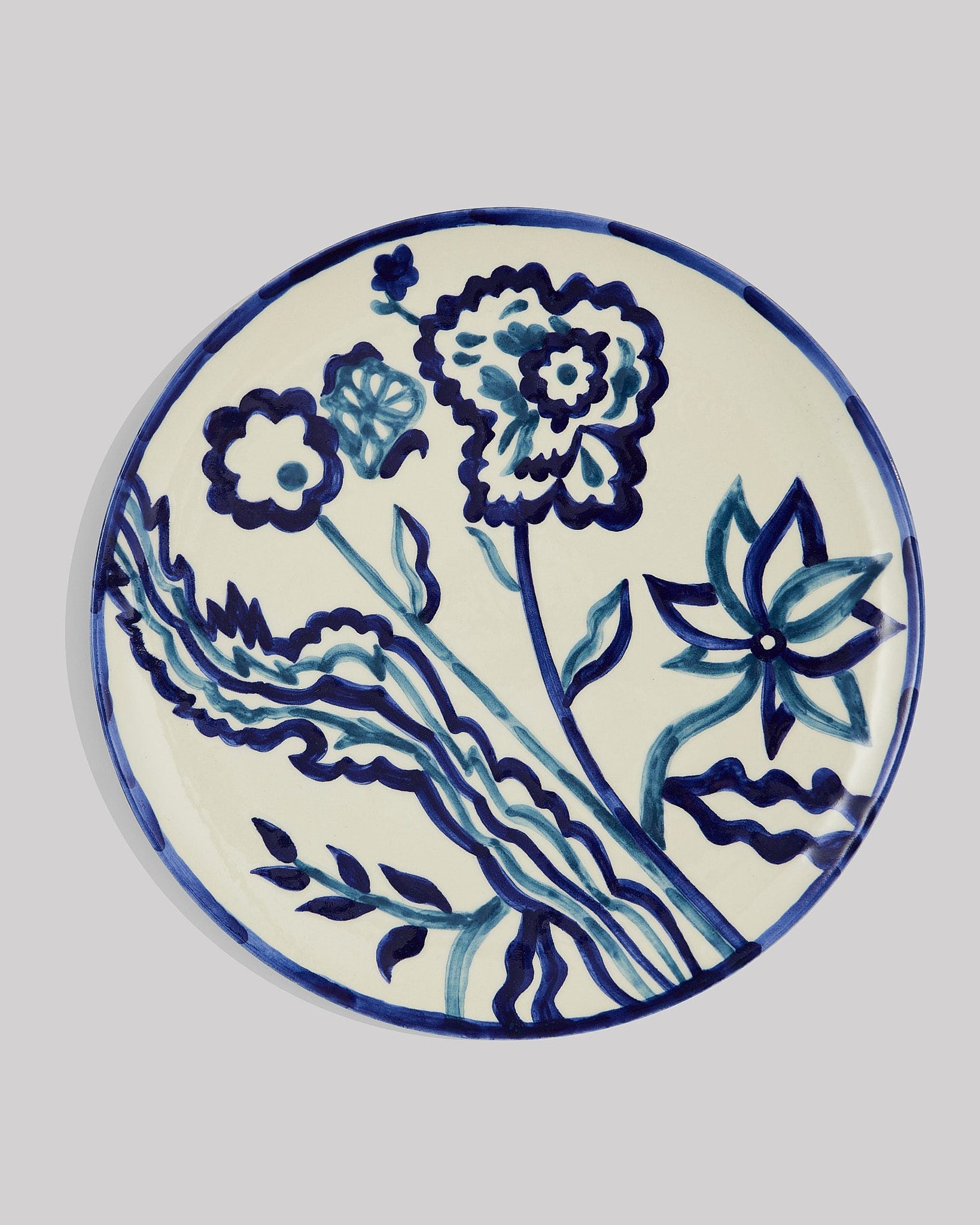 Indigo plate