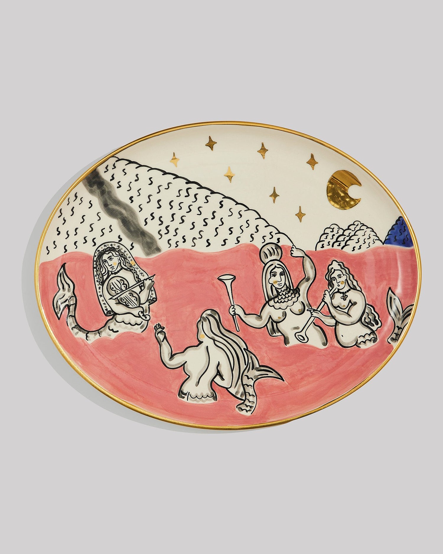 Vedmid-Hora oval plate