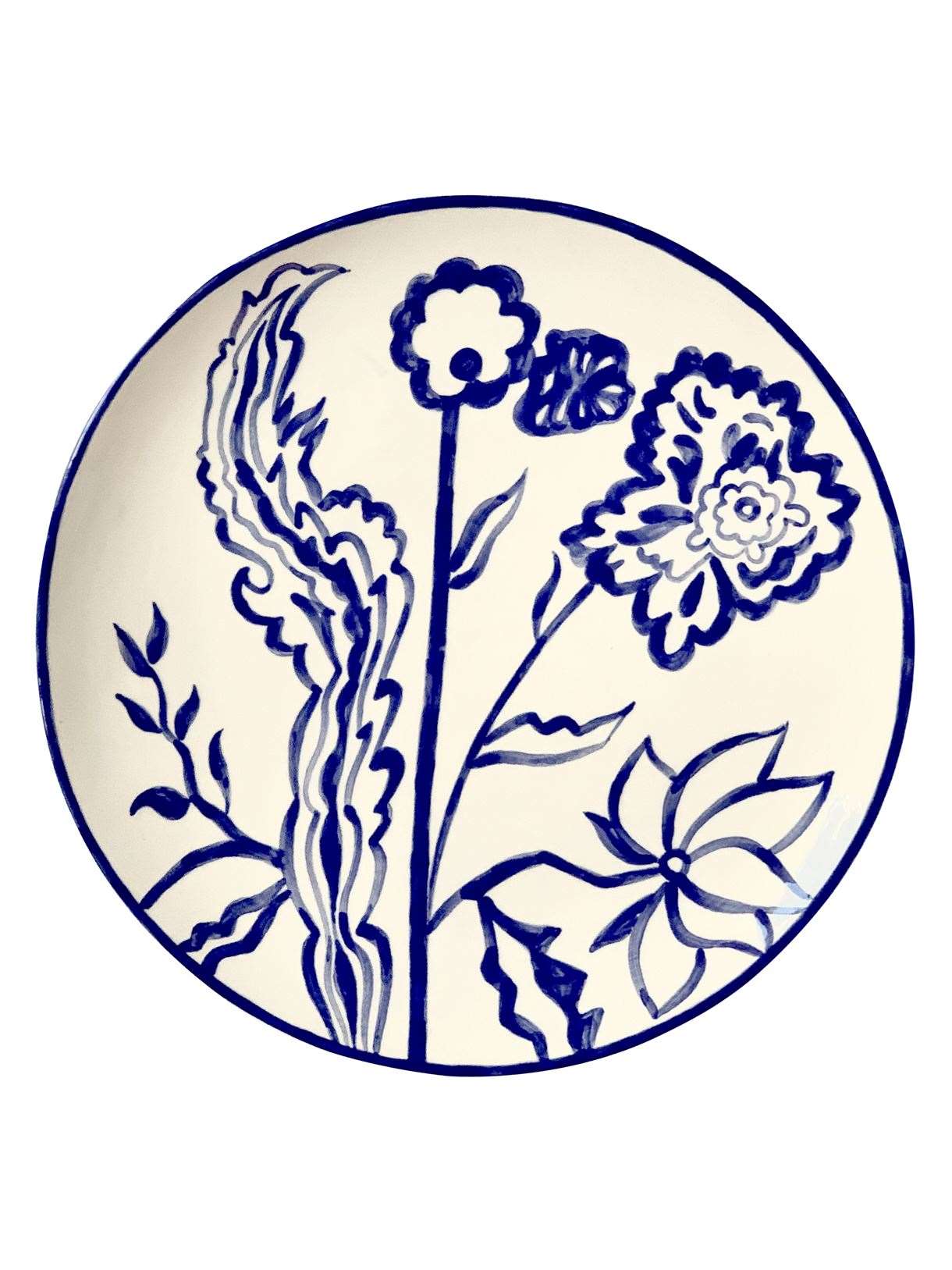 Indigo plate