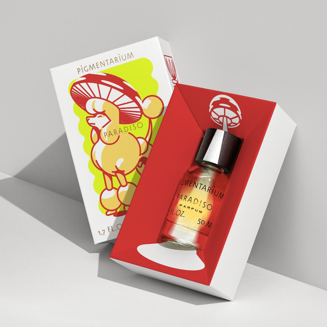 Paradiso eau de parfum LIMITED 50ml od Pigmentarium v ​​unikátním balení.