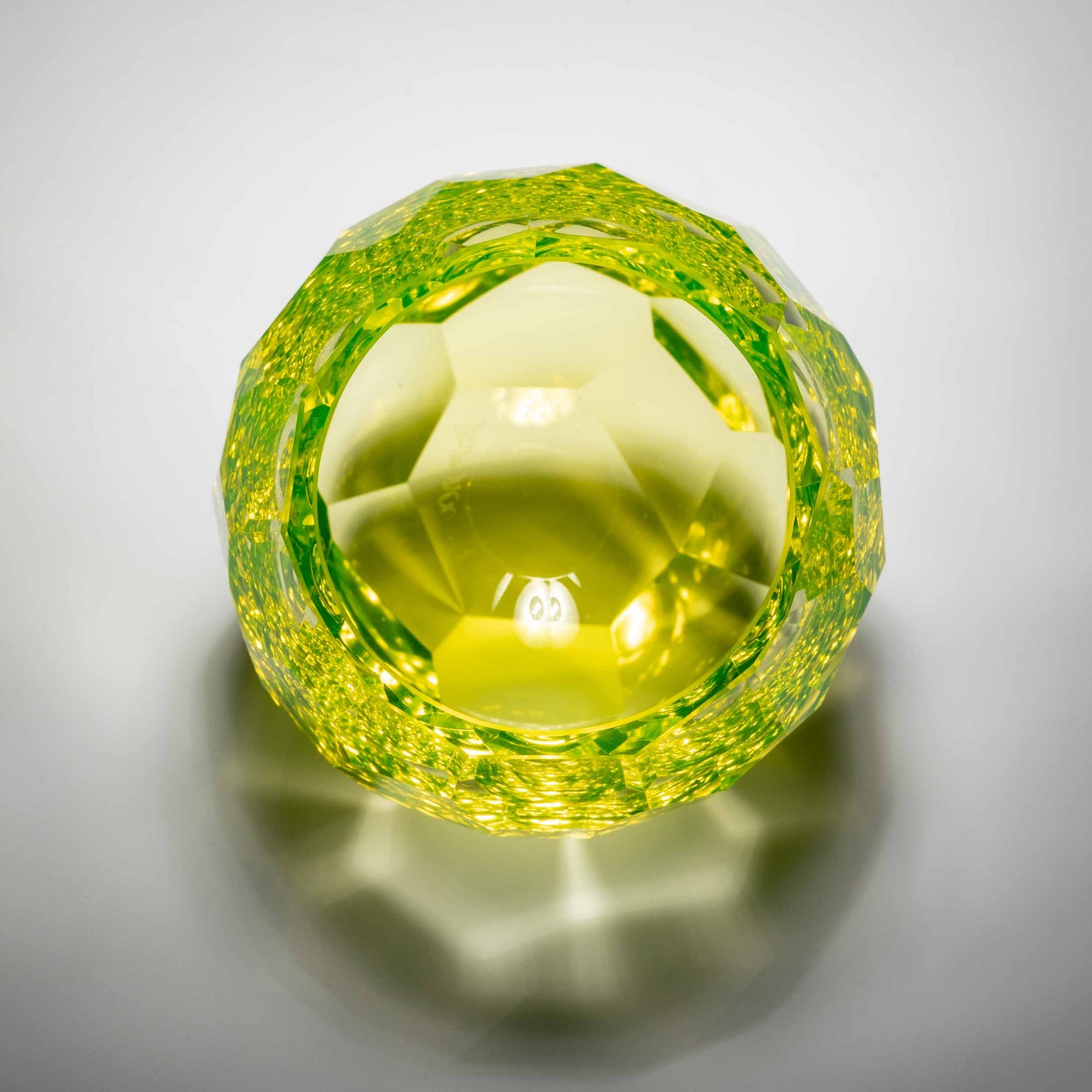 Uranium Cubism glass