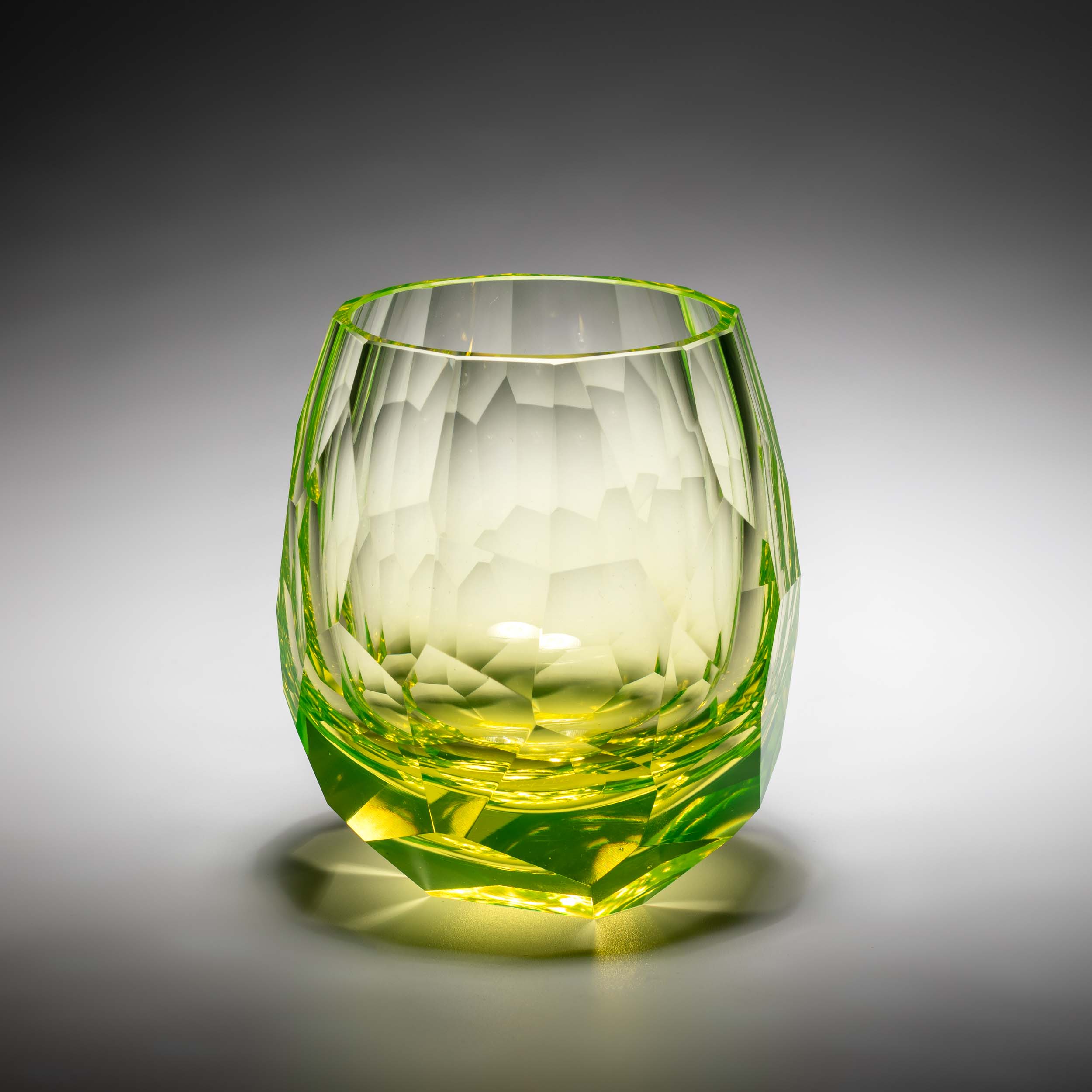 Uranium Cubism glass