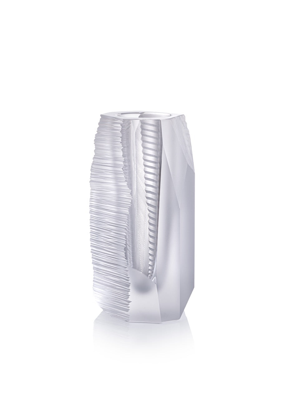 Enigma vase 30 cm clear