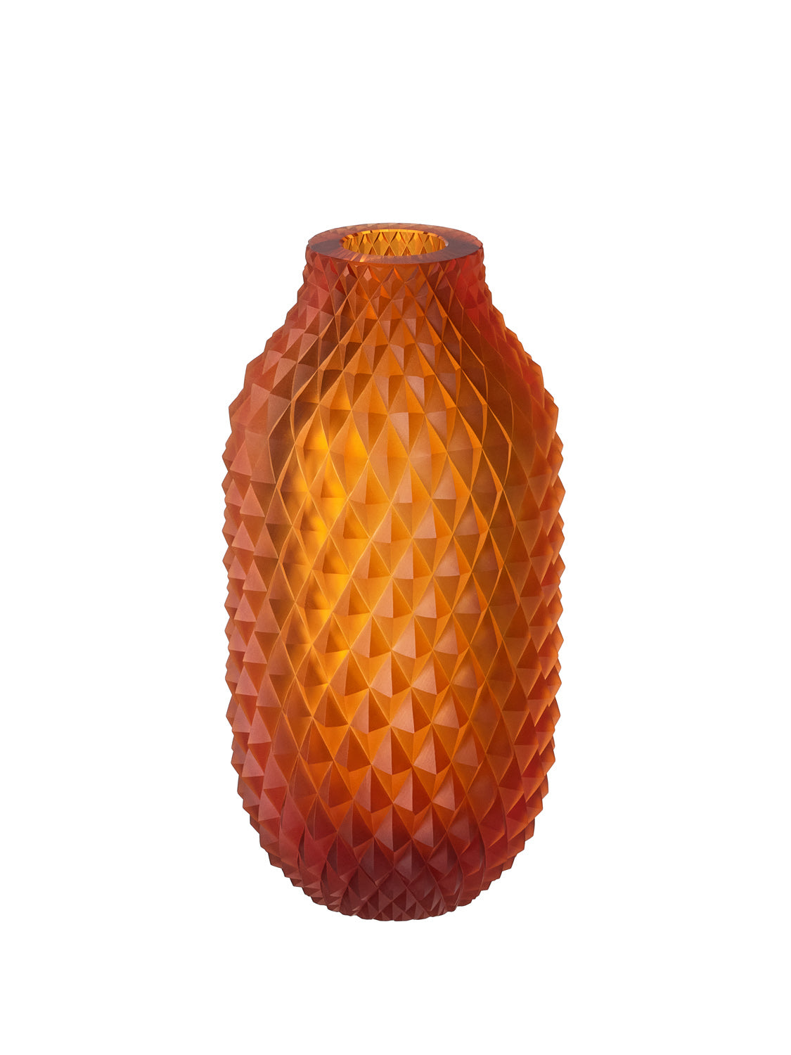 Coco váza - jantarová