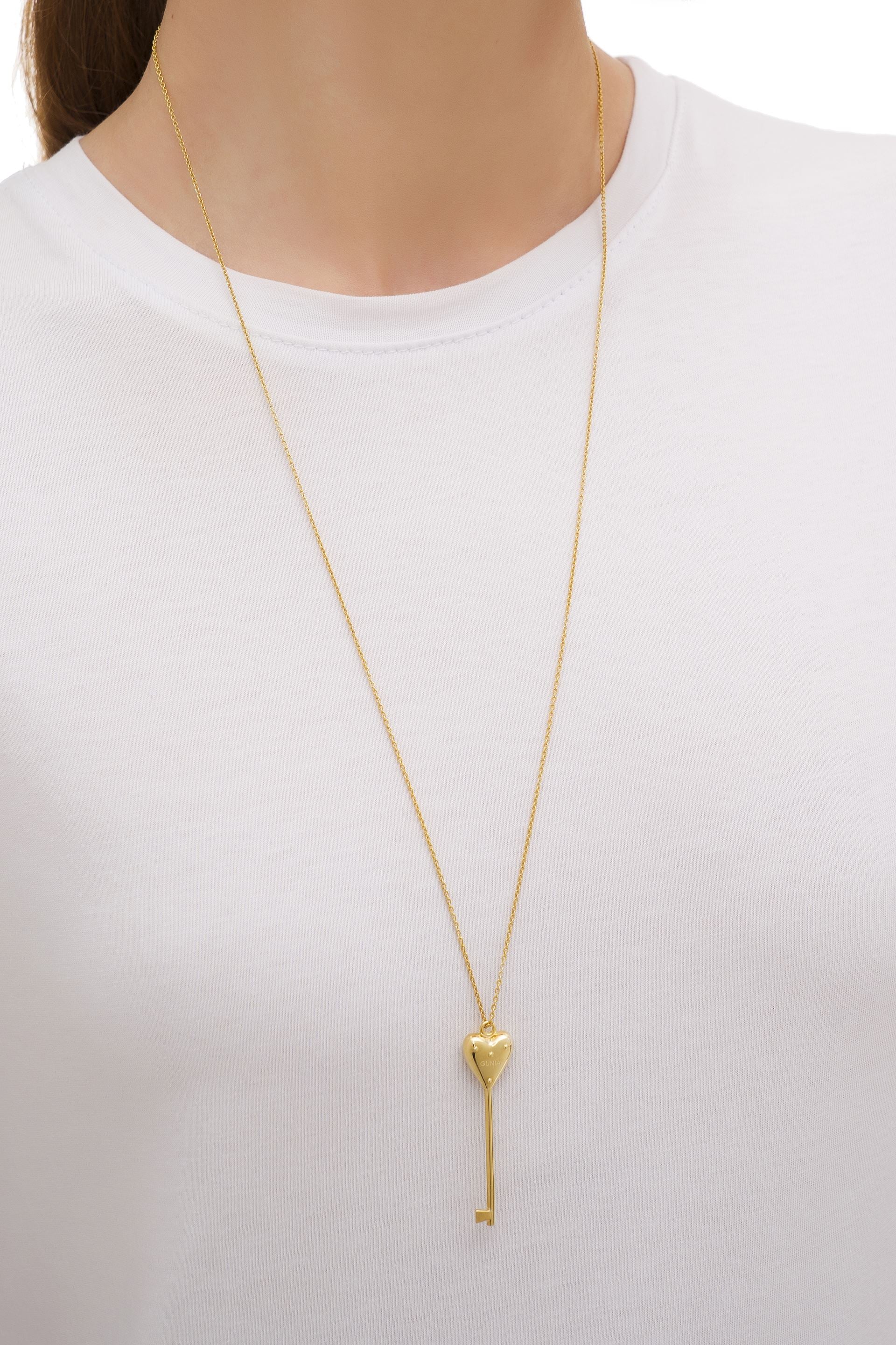 Key to the heart stříbrný přívěsek