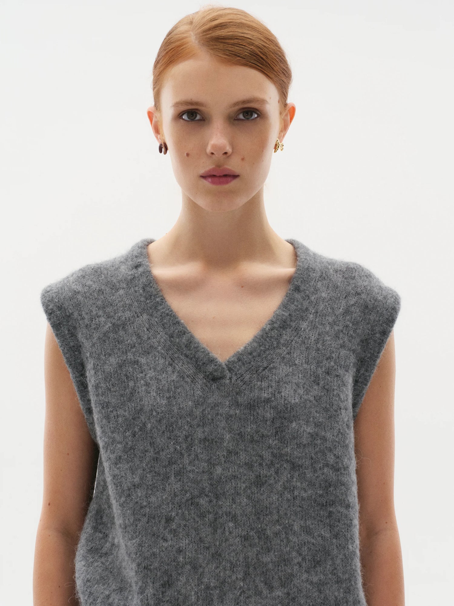 Náušnice Lucky - zlacené s drahokamy