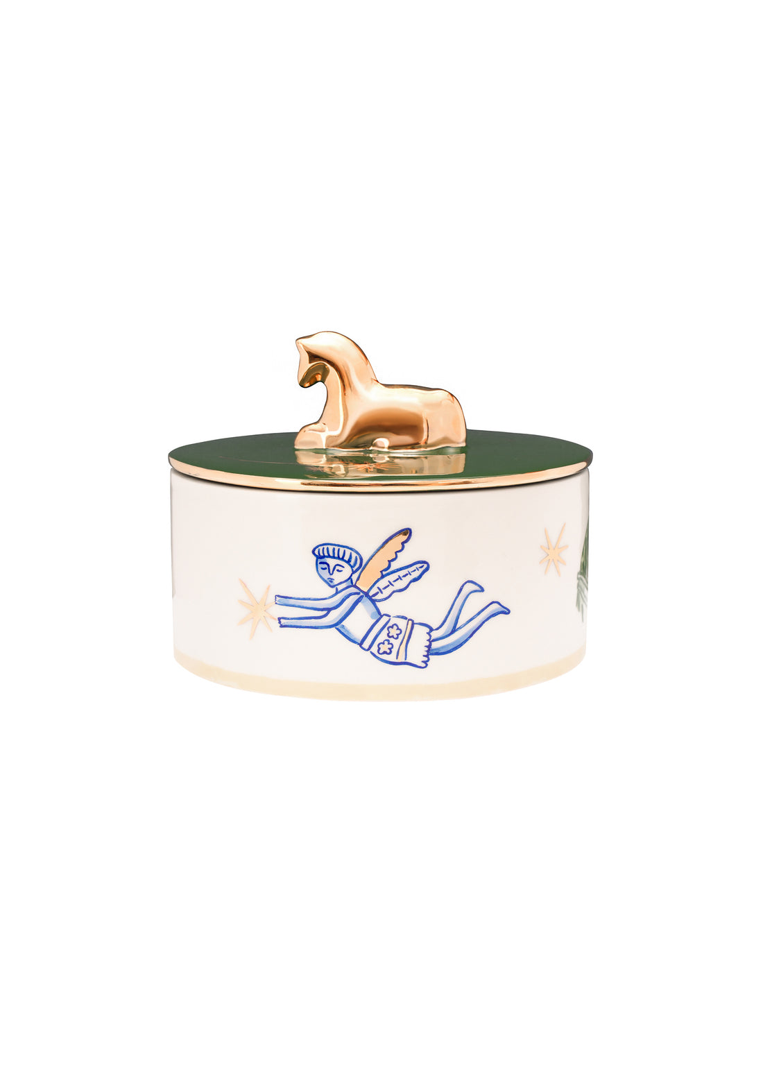 Konyk cukřenka s květinami