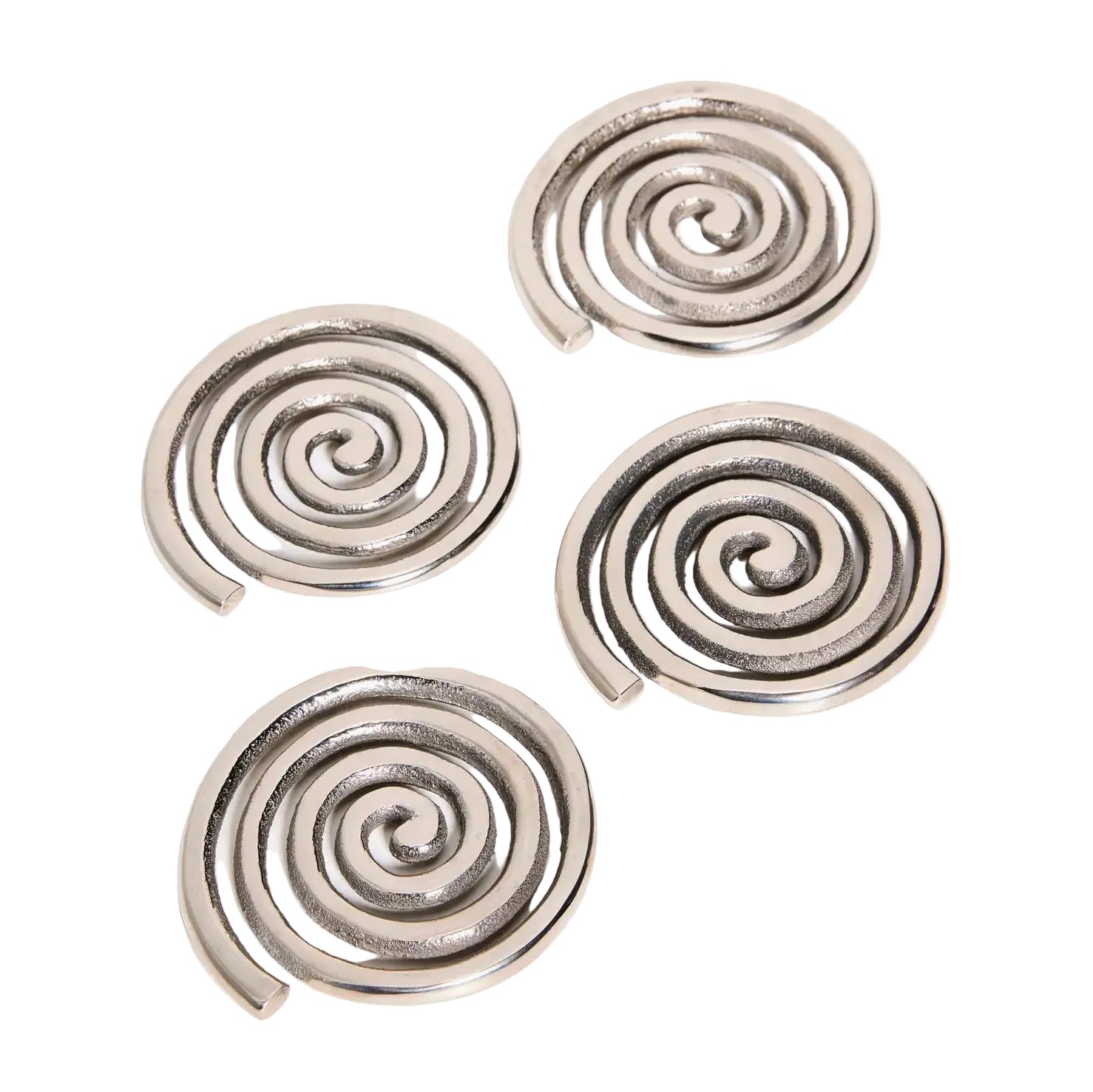 Spiral coasters (set 4 pcs)