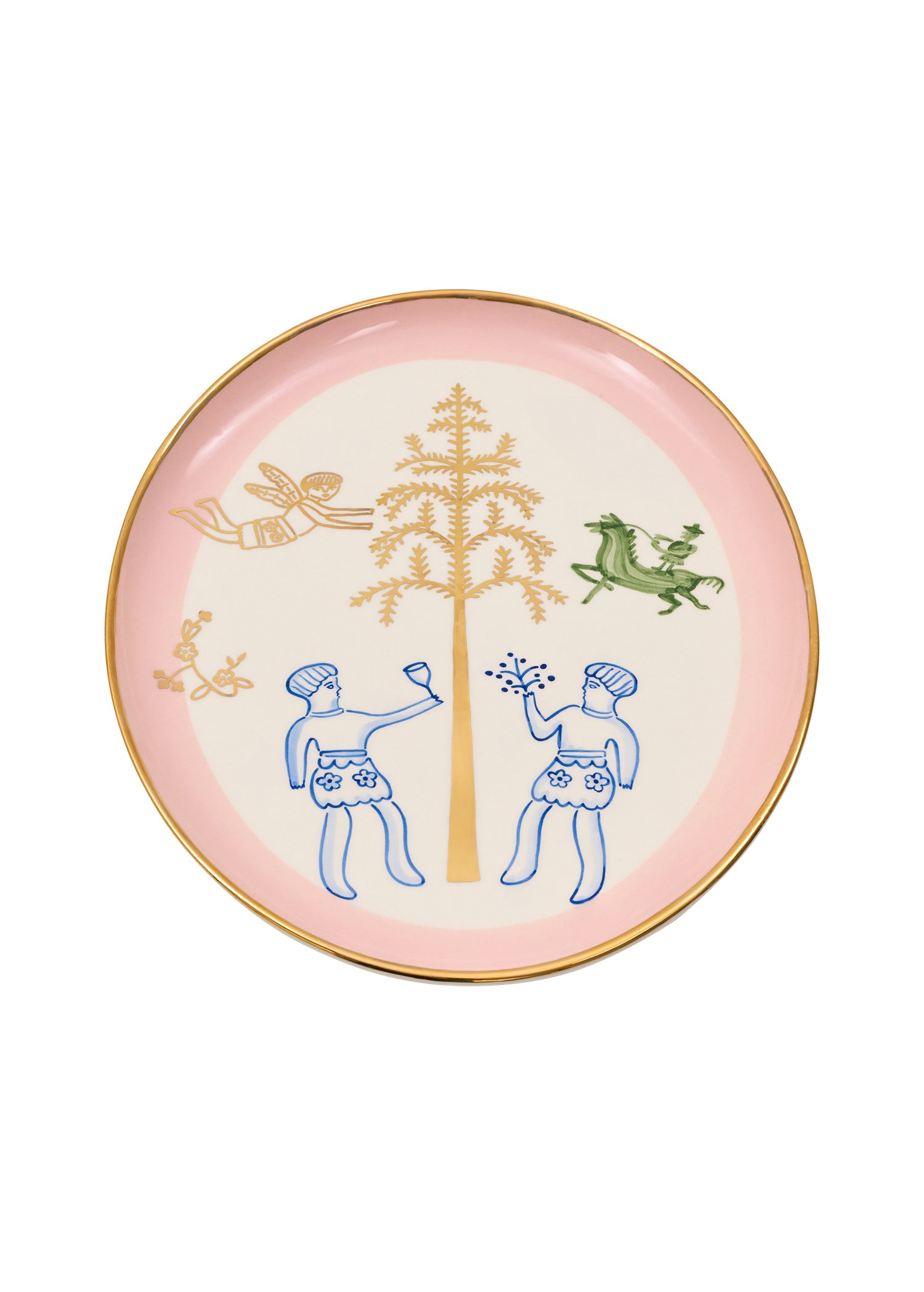 Vechornytsi ovalný talíř